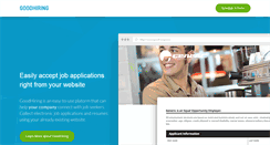 Desktop Screenshot of goodhiring.com